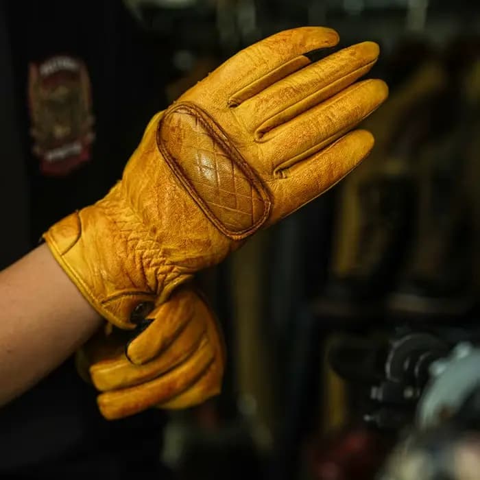 UGLYBROS gants de moto rétro pour hommes femmes doigt complet écran tactile