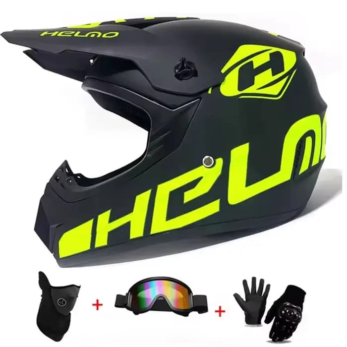 Casque de moto tout-terrain pour enfants – Approuvé DOT pour le motocross