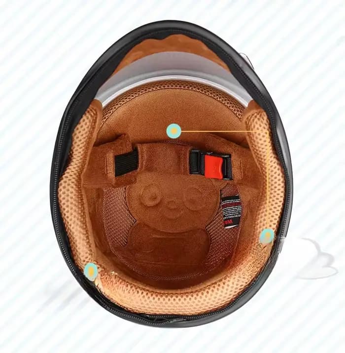 Kdis Spider casque de Moto intégral longue visière course