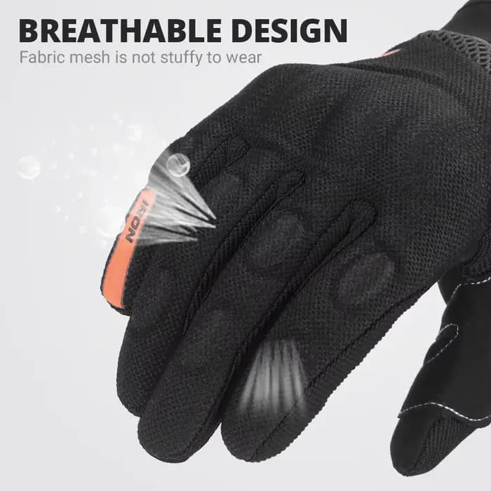 Gants de moto respirants pour moto