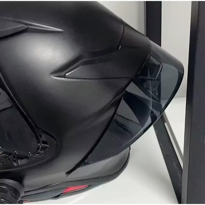 Grand Spoiler Arrière pour Casque Moto Z8 - Accessoire de Décoration pour Casques Shoei Z8
