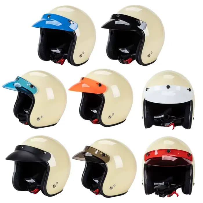 Lentille de visière à bulles pour casque de moto