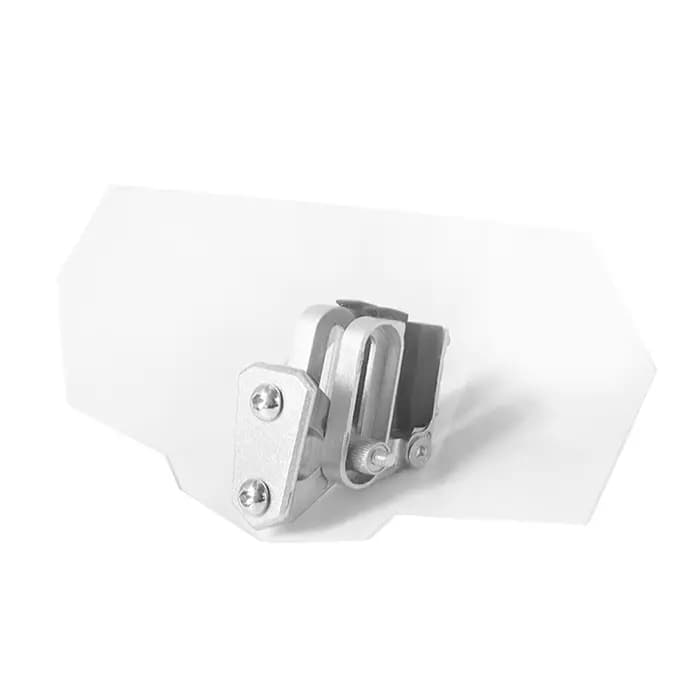 Pare-brise universel transparent réglable pour moto