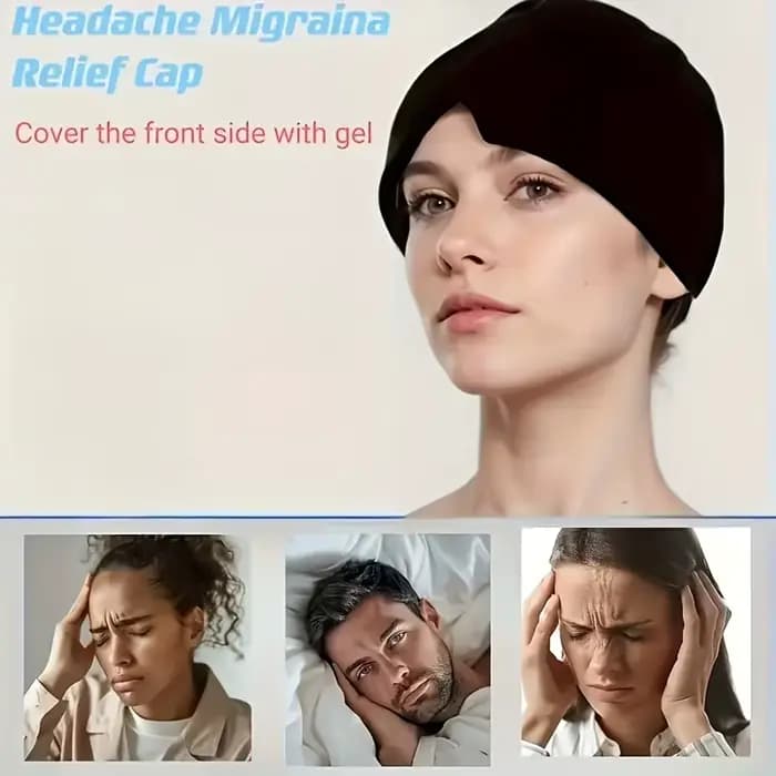 Refroidissement | Masque oculaire rafraîchissant en gel pour la migraine