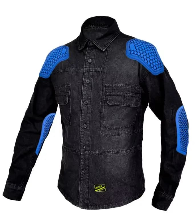 Veste de moto décontractée pour homme