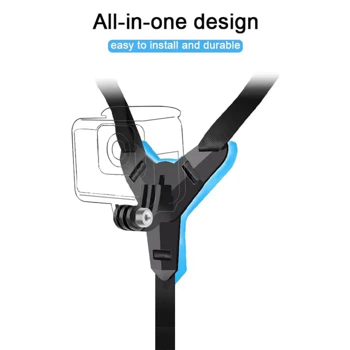 Support de menton avant pour casque de moto
