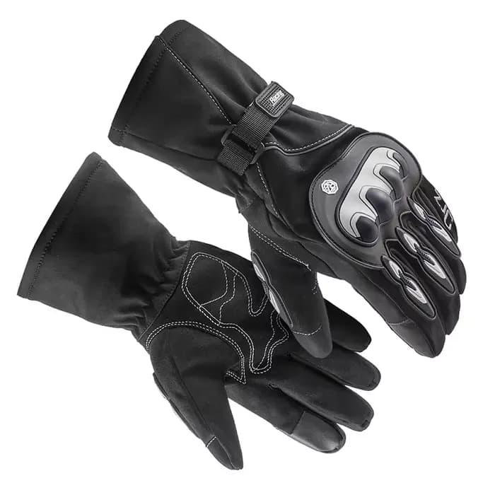 Gants de moto chauds d'hiver