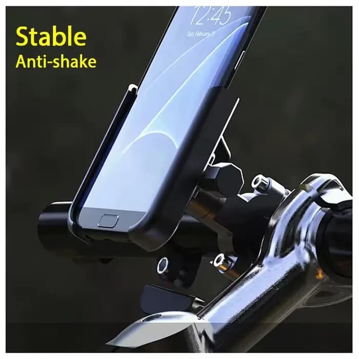 Support de Navigation en alliage absorbant les chocs pour téléphone de moto