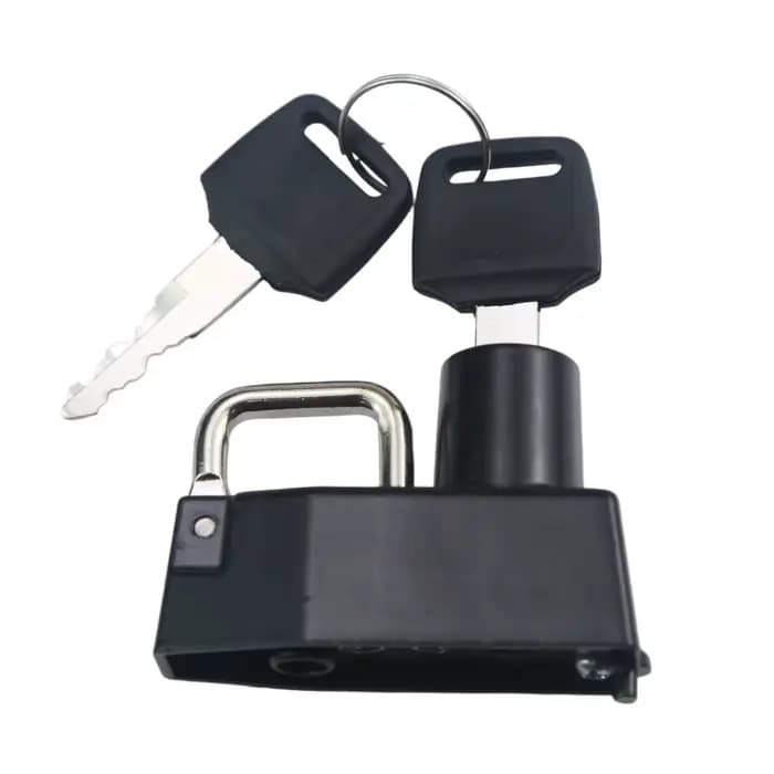 Verrou de casque antivol portable