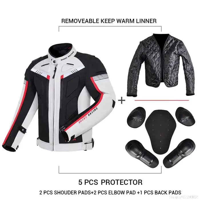 Veste de moto résistante au froid imperméable Hurbike Motocross