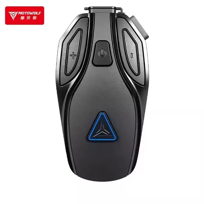 Casque de moto casque Bluetooth intégré équitation moto voyage longue distance interphone sans fil appel casque étanche