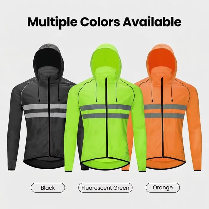 Veste de cyclisme réfléchissante haute visibilité
