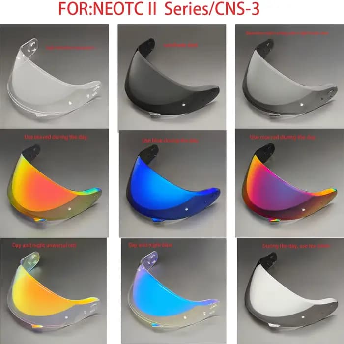 Visière de casque de moto pour Shoei Neotec 2