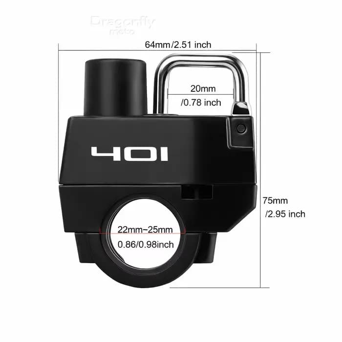 Verrou de casque de moto pour Husqvarna Svartpilen 401 Vitpilen 401 Svartpilen401