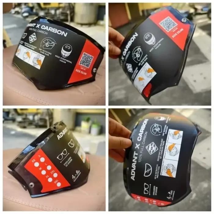 Visière de casque pour LS2 FF901 ADVANT X CARBON