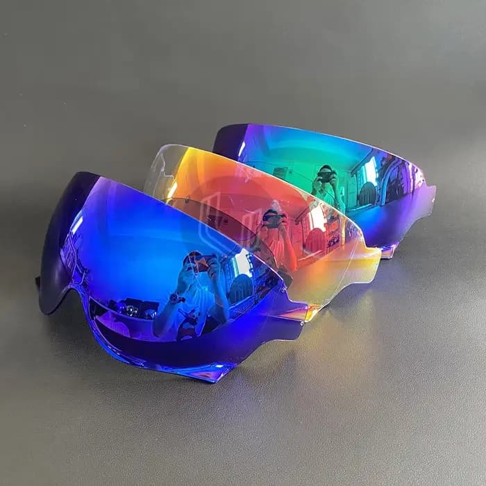 JO Casque Bouclier Pour SHOEI JO EX-ZERO CJ-3 Demi Rétro