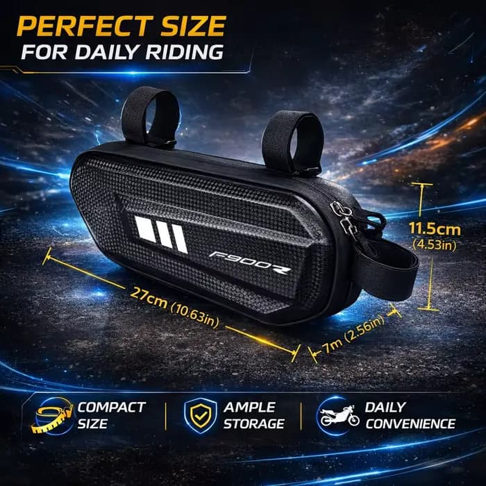 Sac latéral de grande capacité pour moto