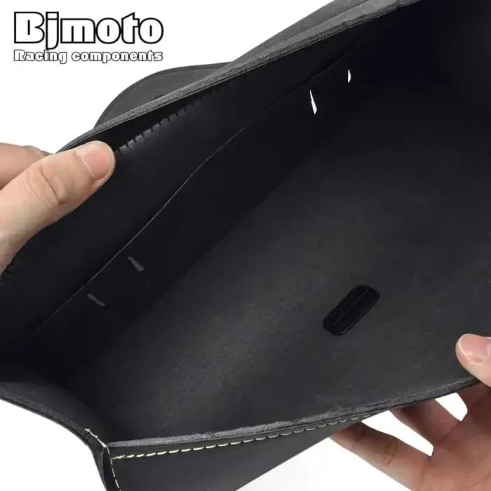 Sacoches de dégager de moto en cuir PU