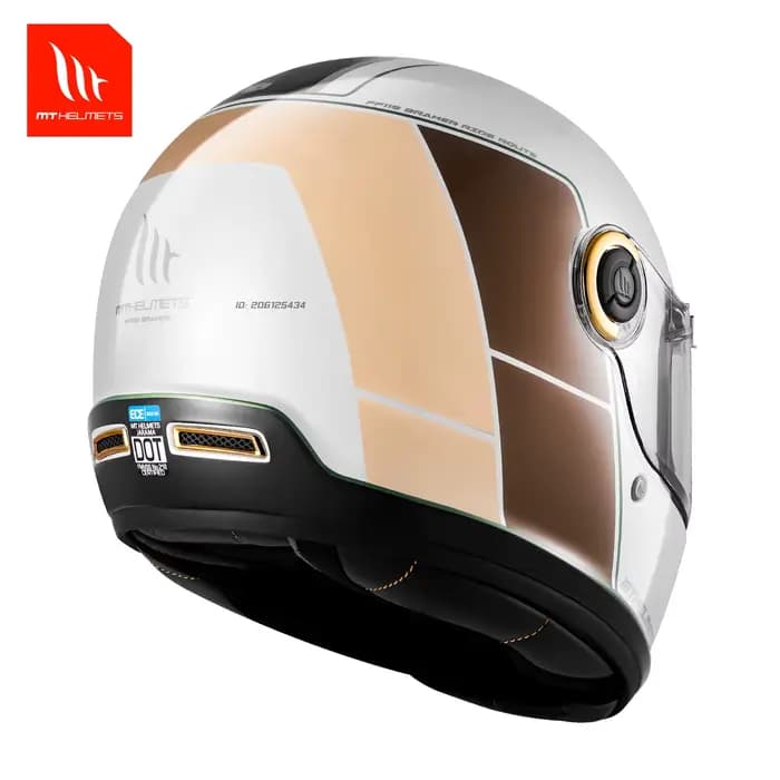 Casque de moto rétro haute performance