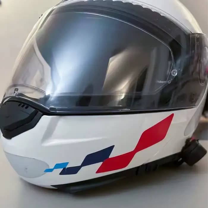 1 paire d'autocollants pour casque de moto