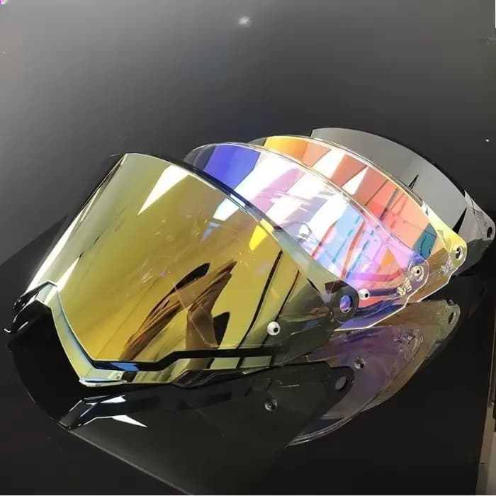 Pour AGV AX9 visières en Fiber de carbone Locomotive casque tout-terrain