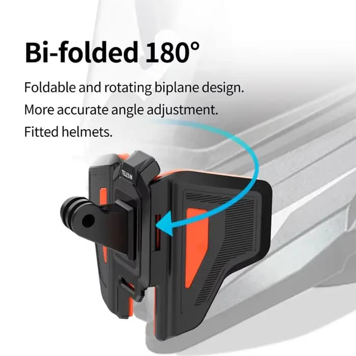 TELESIN – sangle de montage pour casque de moto