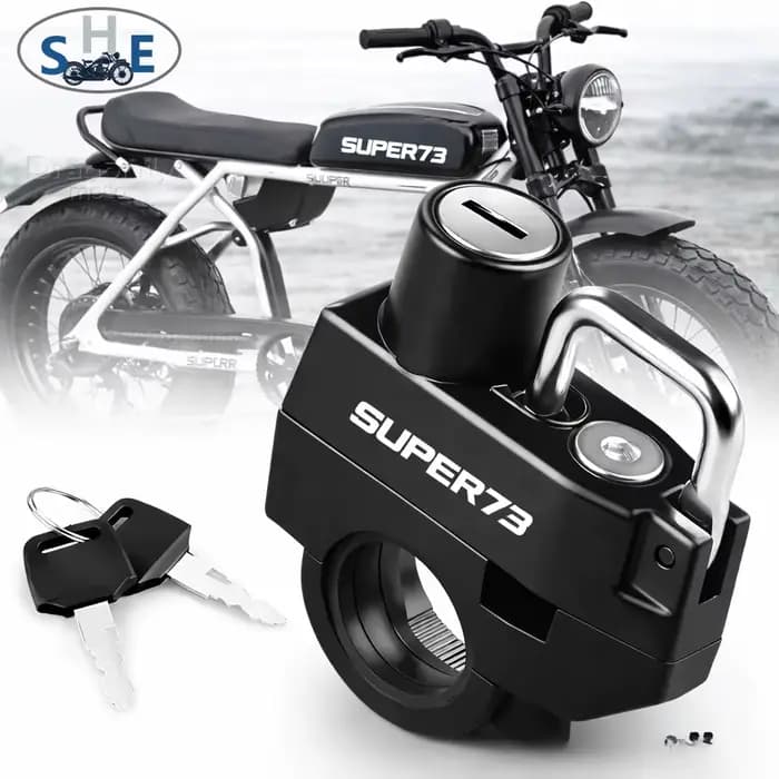 Verrou de casque de moto pour Super 73-S1 73-S2 73-Z1 73-ZX 73-RX