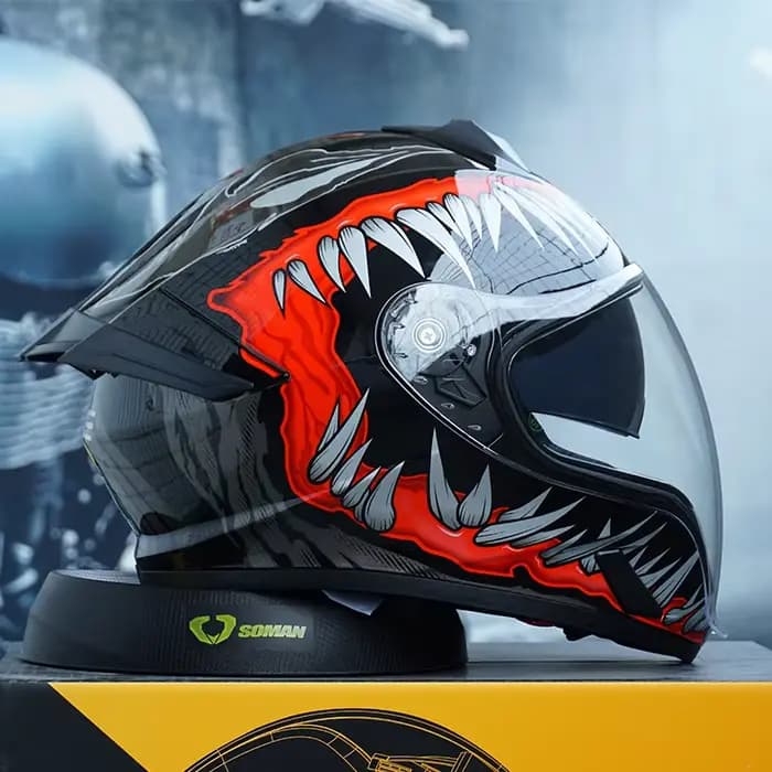 Casques De Moto intégraux dernières course De descente