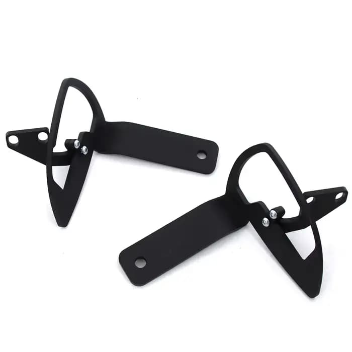 Support de fixation en aluminium pour éclairage auxiliaire de moto