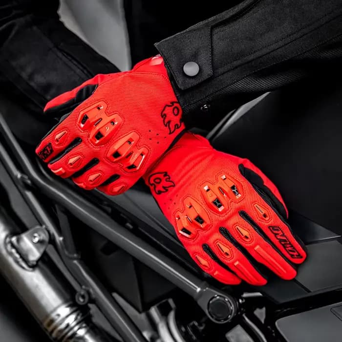 Gants de moto certifiés CE maille Textile ventilé