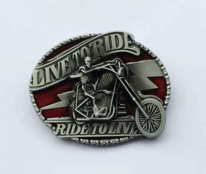 LIve To Ride Eagle – boucle de ceinture pour motards