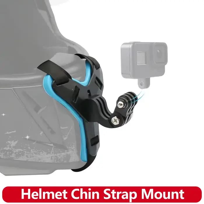 Support de mentonnière pour casque de moto