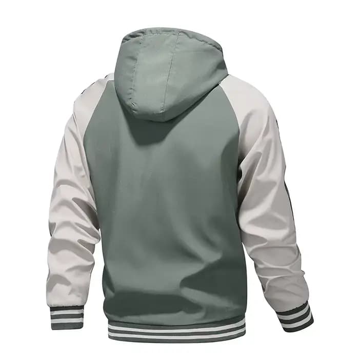 Veste de moto rayée haute performance pour hommes