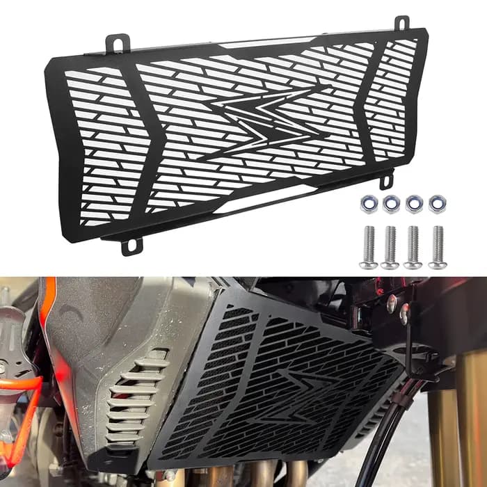 Protection de grille de radiateur de moto pour KAWASAKI Z650 2017 2018 2019 2020 2021 2022, accessoires noirs