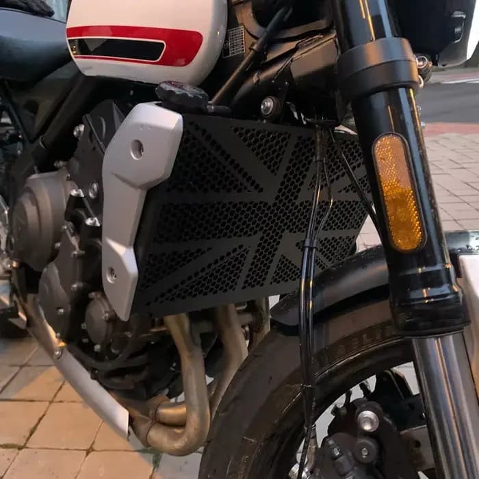 Couvercle de protection de grille de radiateur