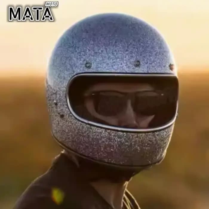 Dot fibre De verre casque intégral Moto course Capacete