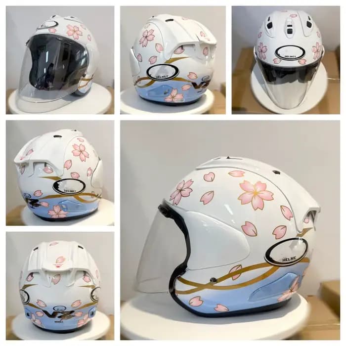 2025 VZ-RAM blanc cerise demi-casque unisexe moto tout-terrain casque descente course montagne croix Casco Capacete jj
