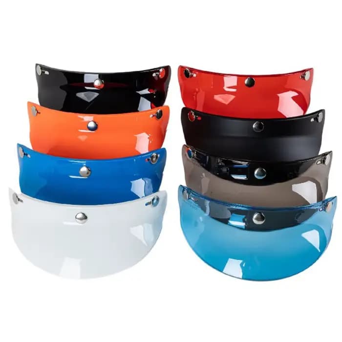Lentille de visière à bulles pour casque de moto
