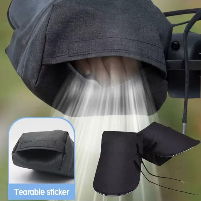 1 paire de gants de guidon de moto