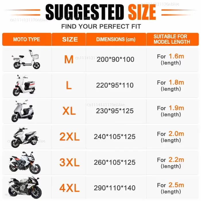 Housse de moto imperméable 210D pour Royal Enfield Super Meteor 650 2023-2026