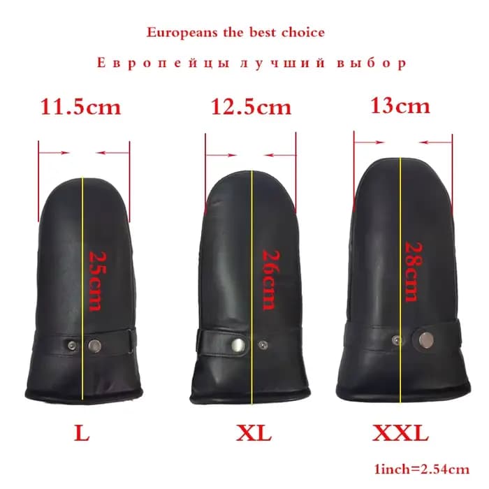 Gants en peau de mouton pour hommes