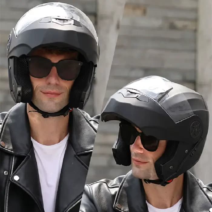 Casque intégral de moto professionnel personnalisé pour hommes et femmes