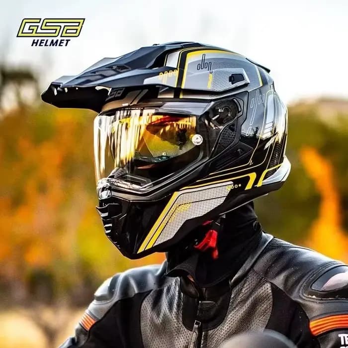 Casque de motocross GSB XP22 homologué ECE pour hommes