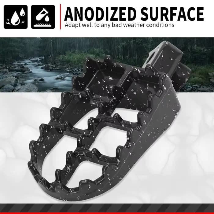 Accessoires de moto, repose-pieds