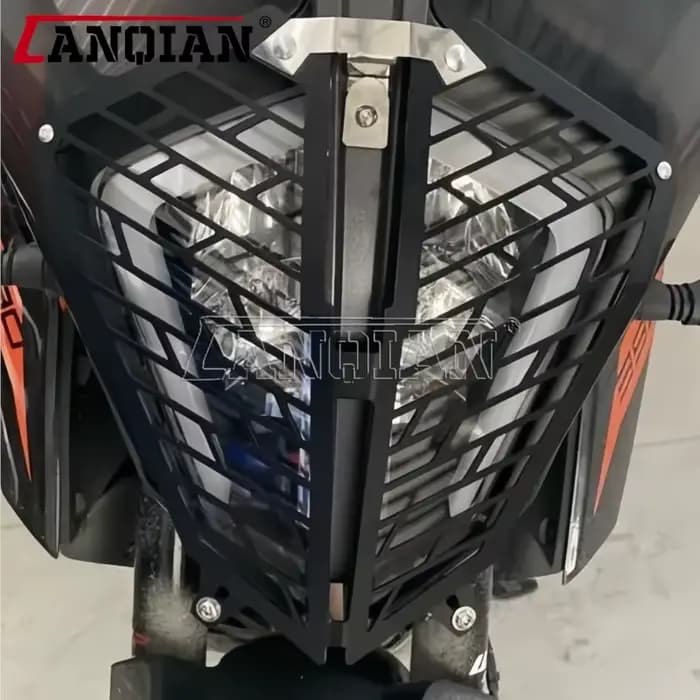 Couvercle de protection des phares de moto