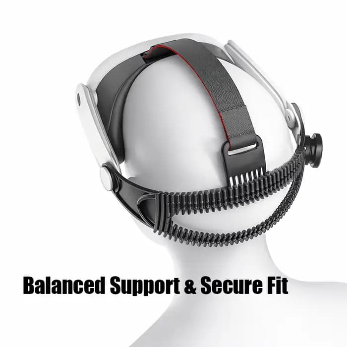 Sangle de tête réglable améliorée, ultra-légère et confortable pour les accessoires de casque VR Quest 3/Quest 3S