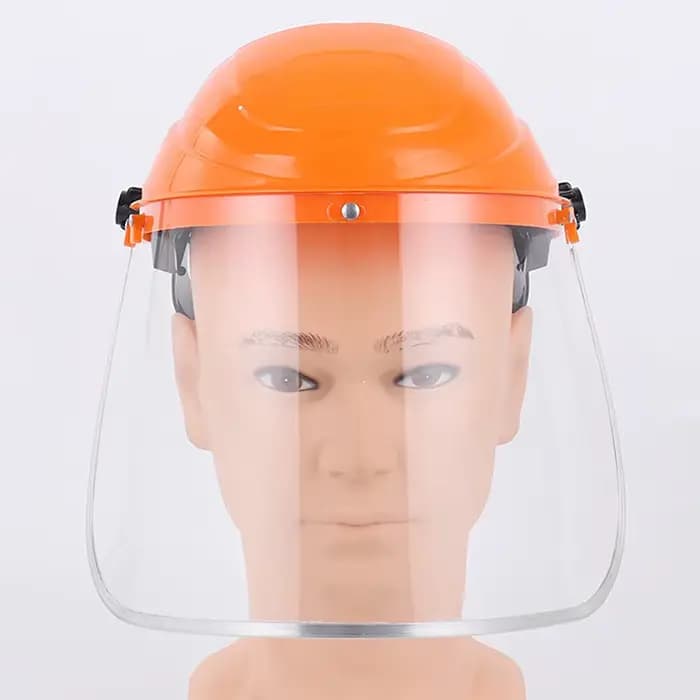 Écran facial transparent pour moto