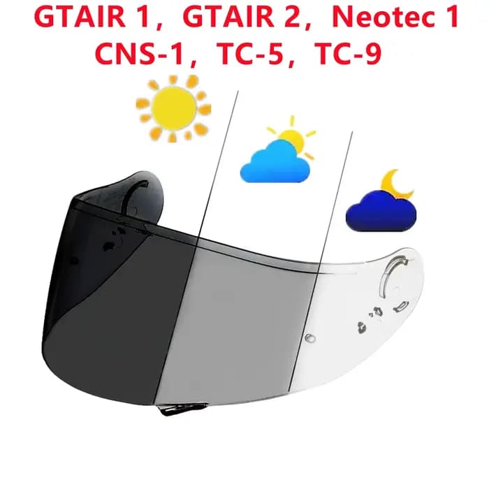 Neotseats-Visière de casque photochromique