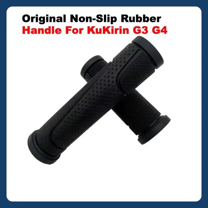 1 paire de poignées en caoutchouc antidérapantes d'origine KUGOO KIRIN G4 pour trottinette électrique KuKirin G3 G4