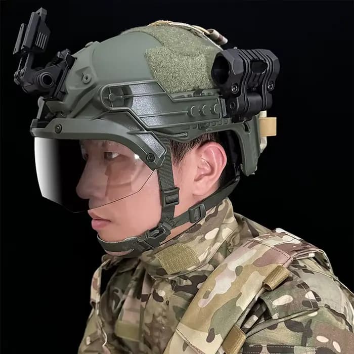 Casque anti-émeute tactique rapide ABS